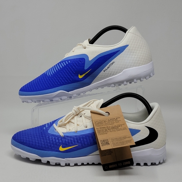 Nike Phantom 6 Low Academy Turf LV8 Men\'s Size 9.5 Soccer Cleats HQ2327-400 NEW main image 6
